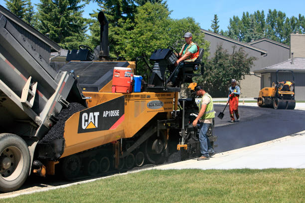 Residential Paver Driveway in Canton Valley, CT